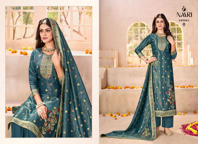 Stree By Naari Shimmer jacquard Designer Salwar Kameez Wholesale Shop In Surat
